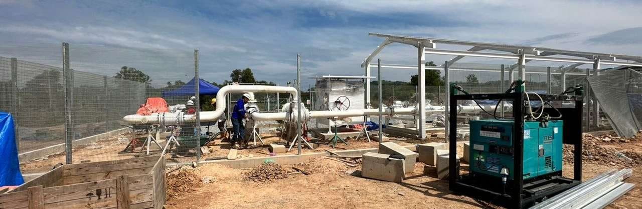 Gas Metering Station — Construction & Hook-up