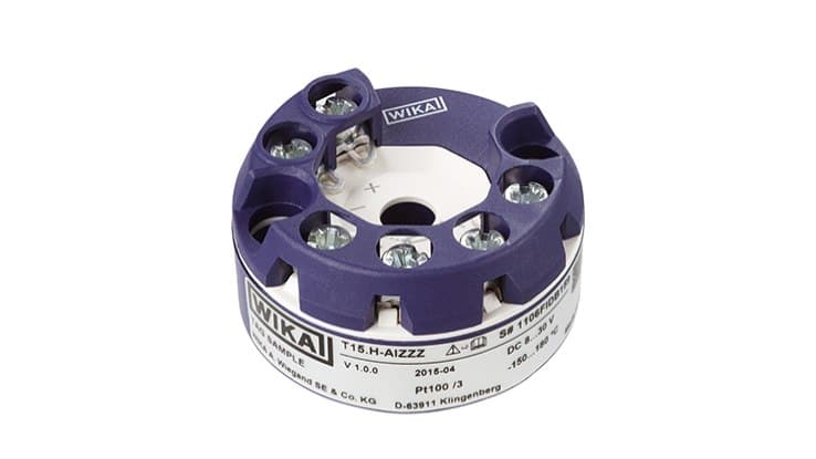 WIKA temperature transmitters